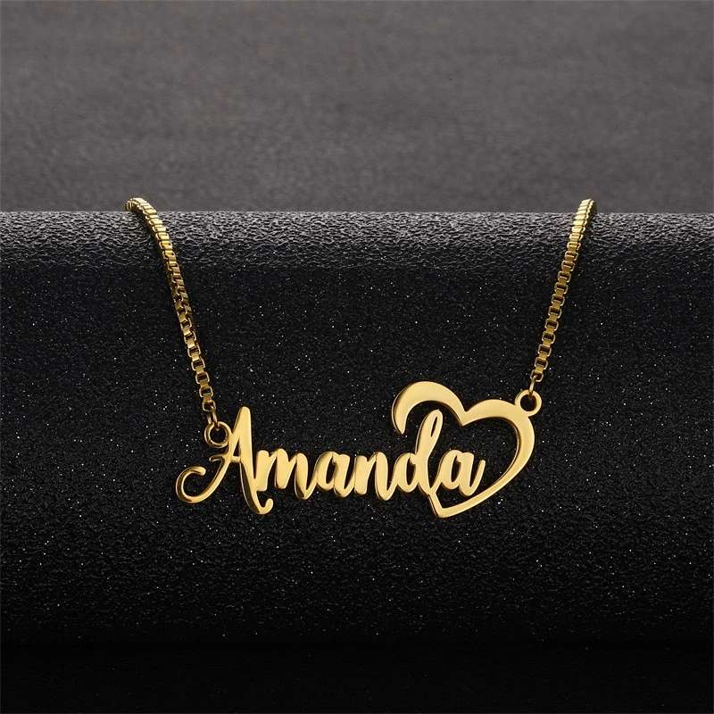 Nameplate Necklace